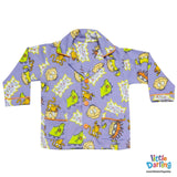 Kids Night Suit Rugrats Print | Little Darling - Zubaidas Mothershop