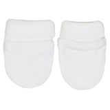 Mitten Plain White 2 Set Plain White - Zubaidas Mothershop