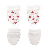 Mitten Red Heart print | Little Darling - Zubaidas Mothershop