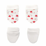 Mitten Red Heart print | Little Darling - Zubaidas Mothershop