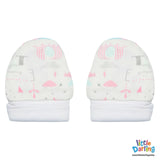 Mittens Pk Of 2 Cute Elephant & Turtle Print | Little Darling - Zubaidas Mothershop