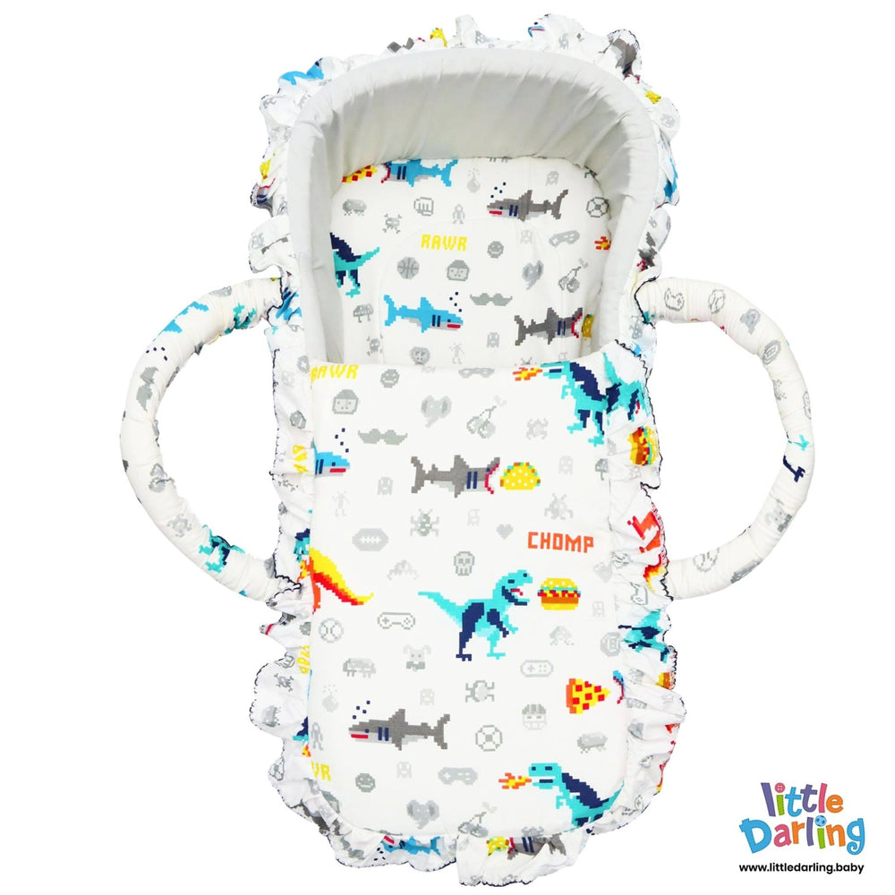 Moses Basket Cartoons Pattern | Little Darling - Zubaidas Mothershop