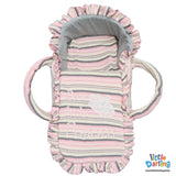 Moses Basket Our Little Princess Pink Strips | Little Darling - Zubaidas Mothershop