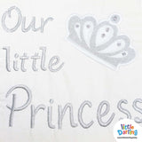 Moses Basket Our Little Princess White Color | Little Darling - Zubaidas Mothershop