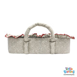 Moses Basket Welcome Baby Grey | Little Darling - Zubaidas Mothershop