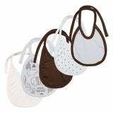 Multi Printed Bibs Pack of 5 Bibs - Zubaidas Mothershop