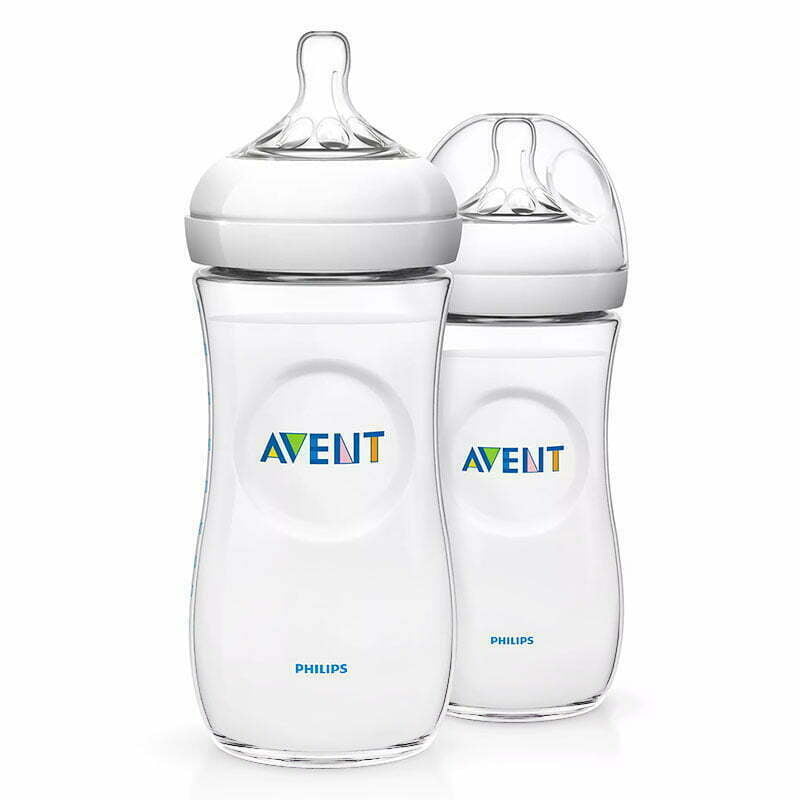 Natural baby bottle 6m+ 330ml Pack of 2 | Avent - Zubaidas Mothershop