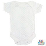 Newborn Baby Gift Set 8 Pcs Grey Stripes | Little Darling - Zubaidas Mothershop