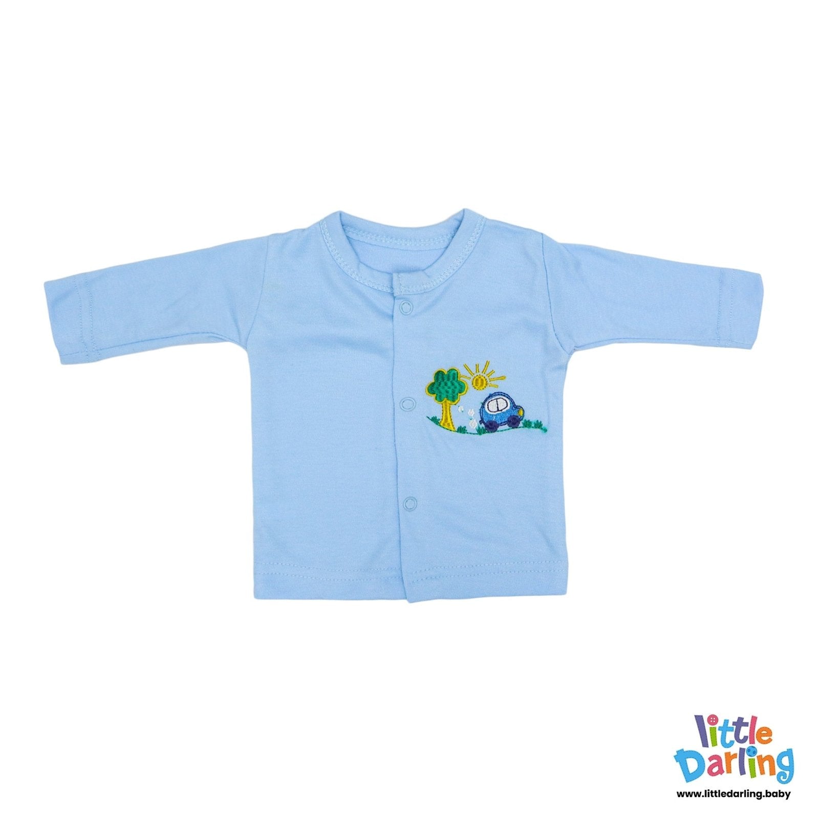 8 Pcs Gift Set Car Print Sky Blue Color by Little Darling