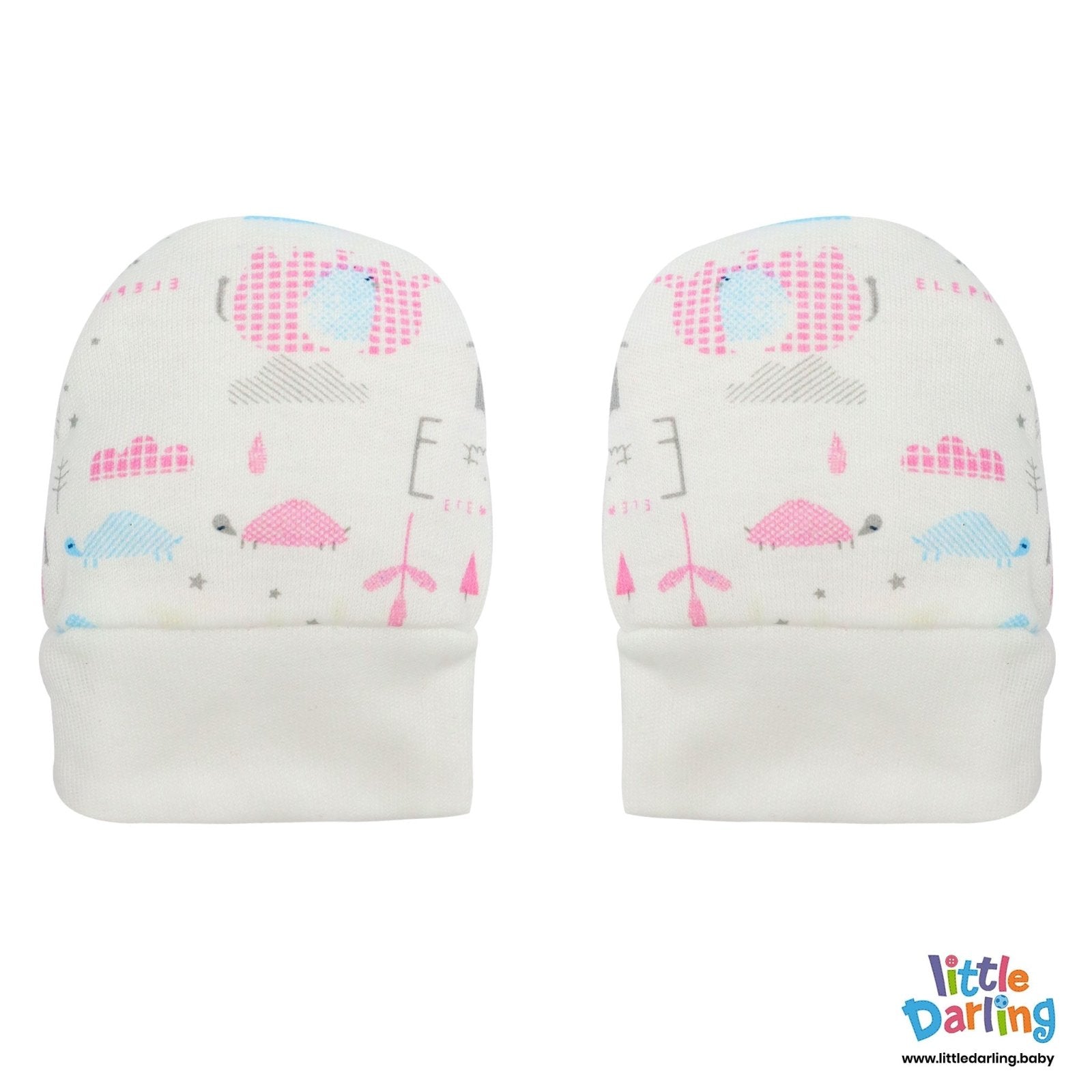 8 Pcs Gift Set Cute Elephant Print by Little Darling