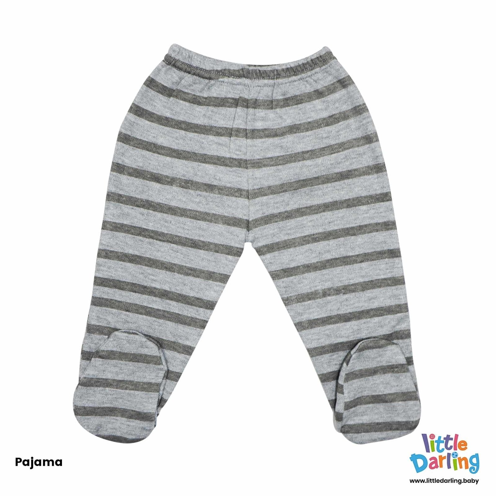 8 Pcs Gift Set I Love Dad Grey Stripes by Little Darling