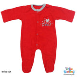 Newborn Baby Giftset 8 Pcs I Love Dad | Little Darling - Zubaidas Mothershop