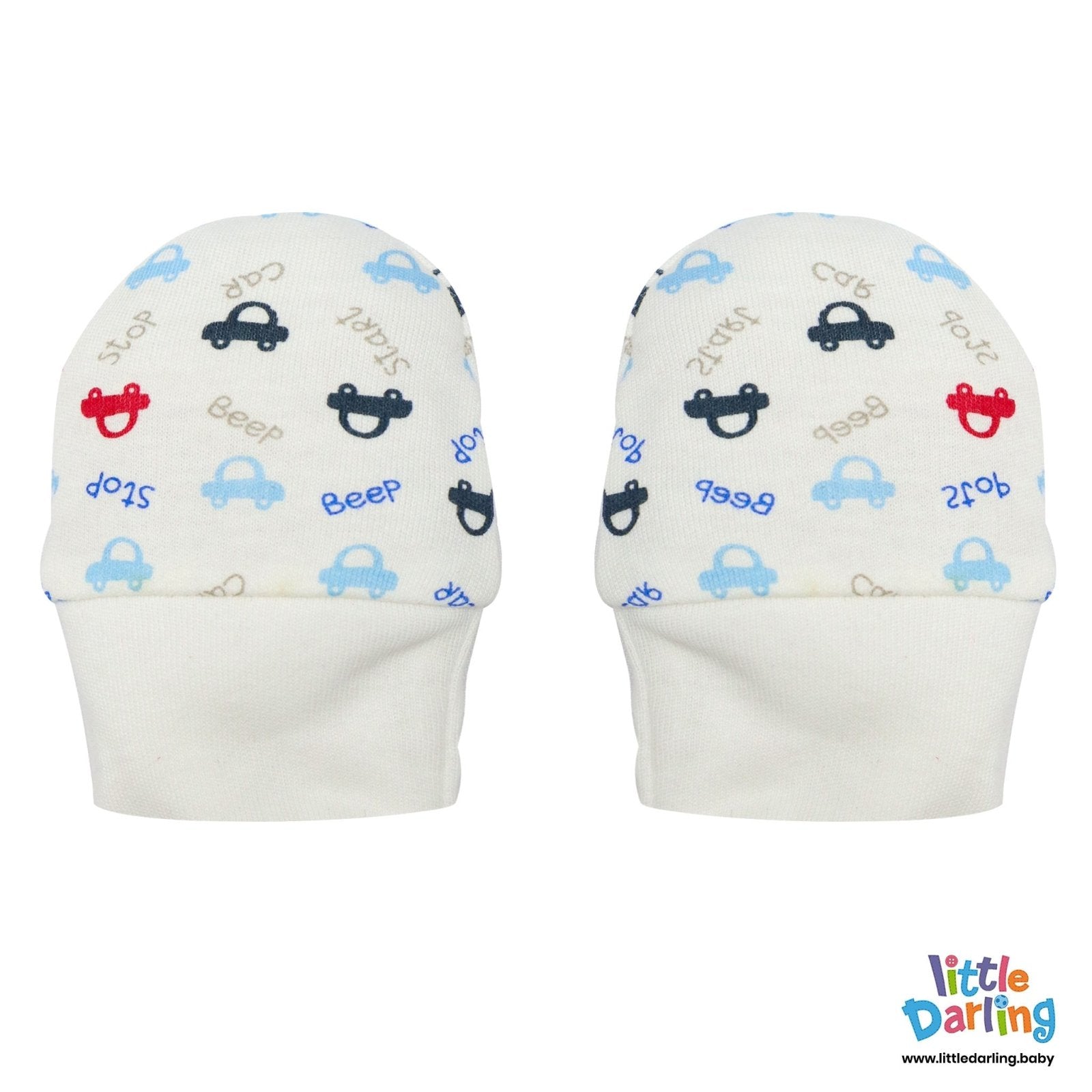 8 Pcs Gift Set Beep Beep Print Blue Color by Little Darling
