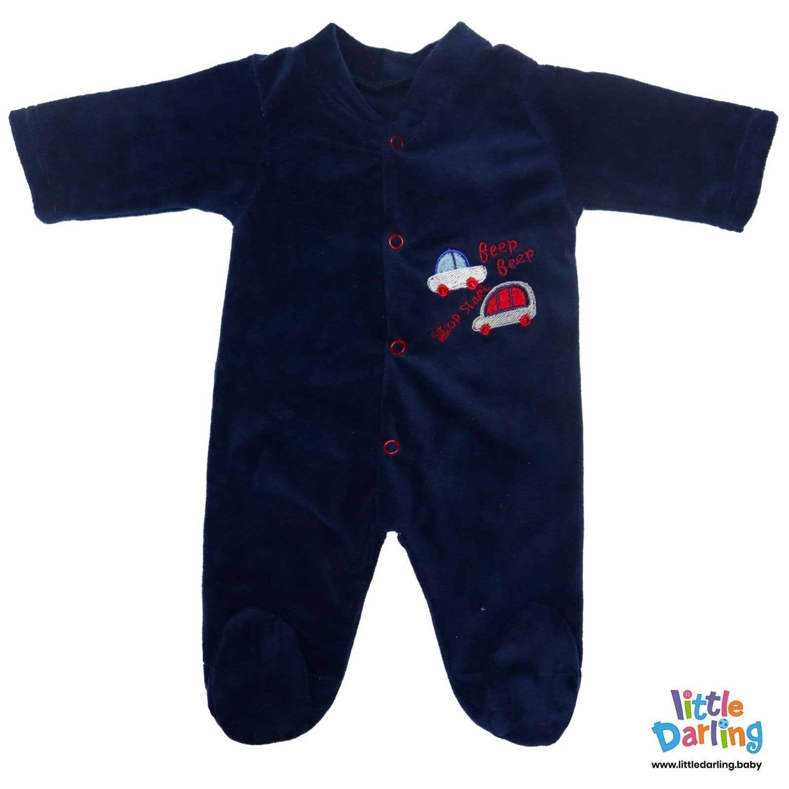 8 Pcs Gift Set Beep Beep Print Blue Color by Little Darling