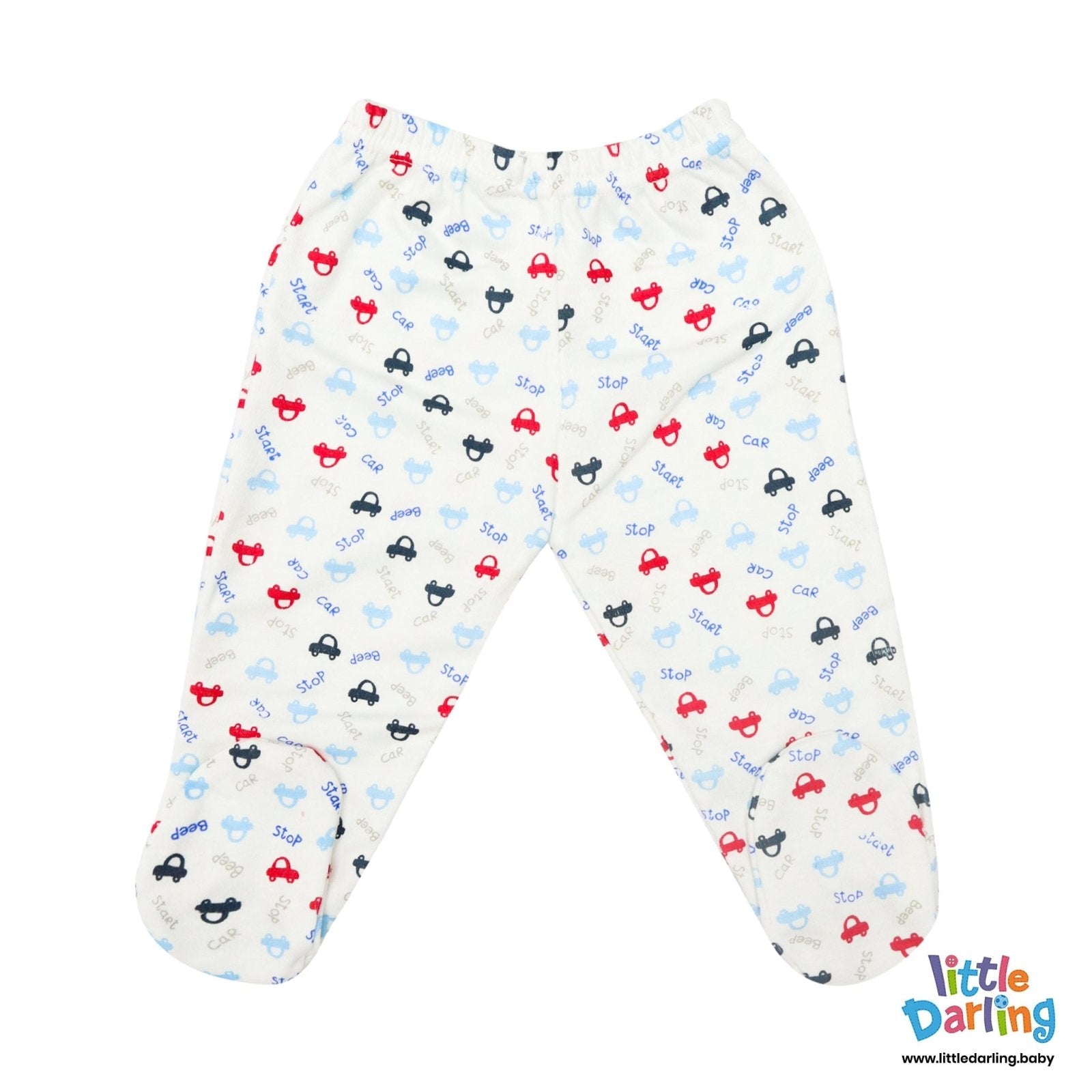 8 Pcs Gift Set Beep Beep Print Blue Color by Little Darling