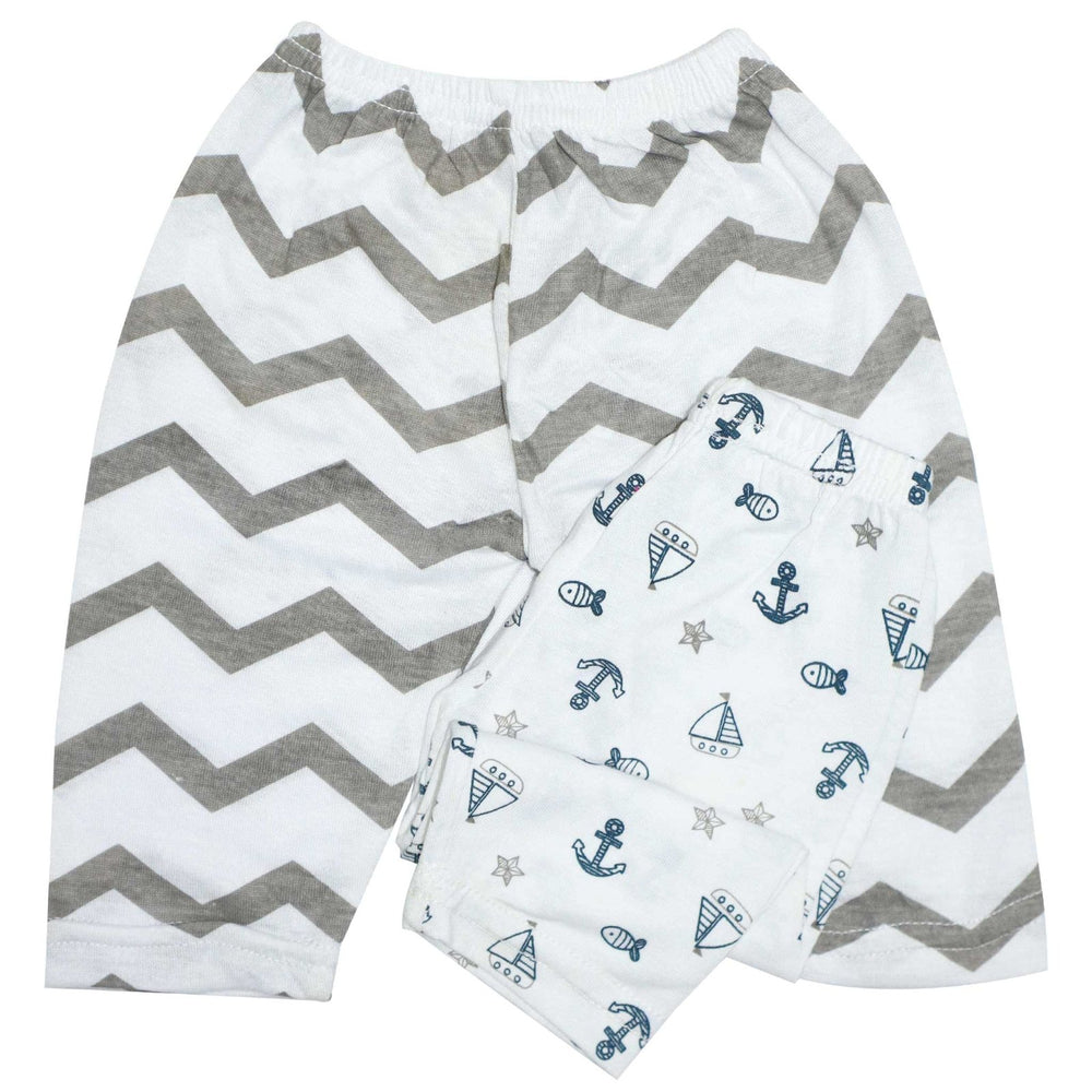 Pajama Set of 2 Anchor Print - Zubaidas Mothershop