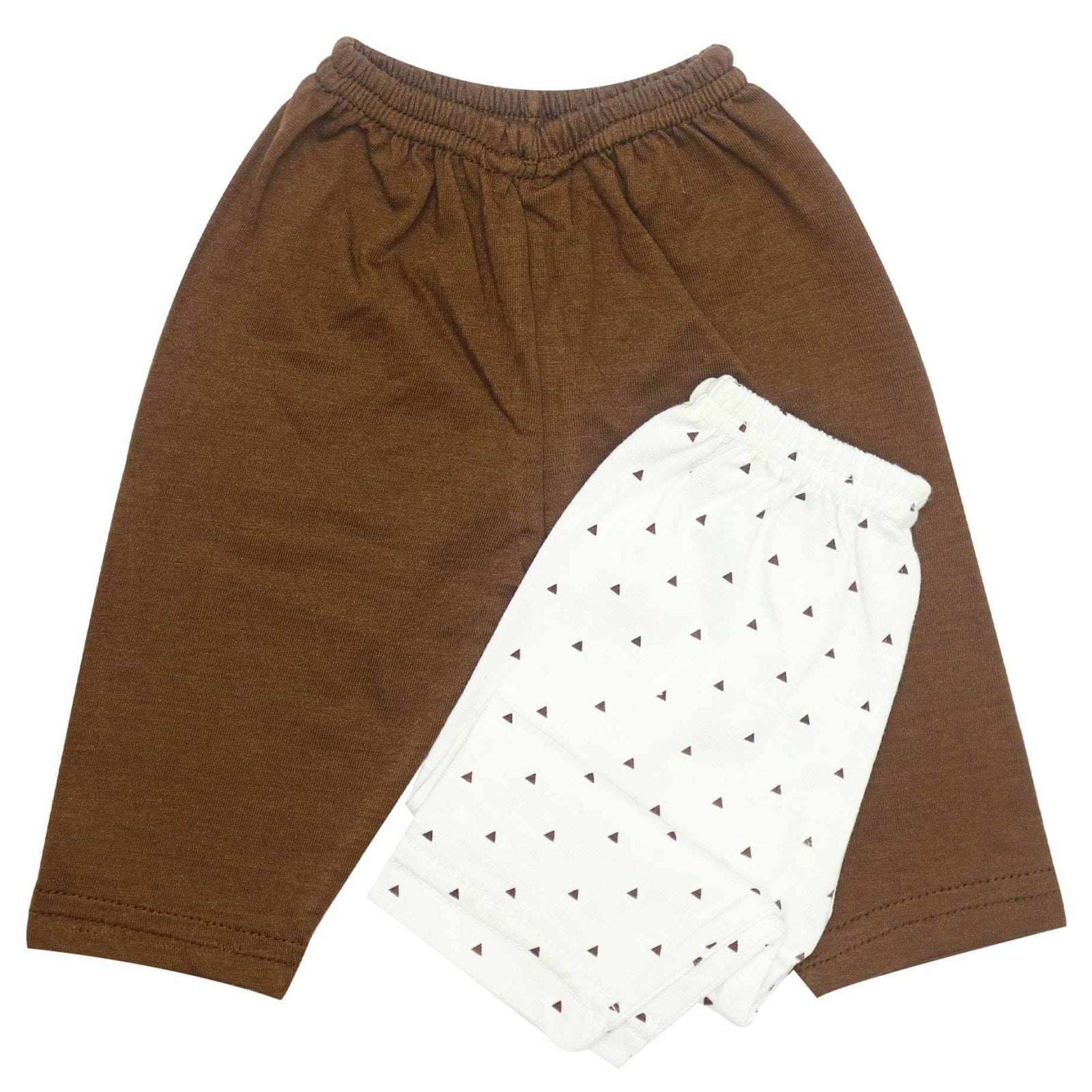Pajama Set of 2 Brown