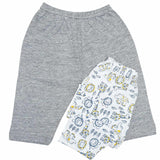Pajama Set of 2 Gray Color | Little Darling - Zubaidas Mothershop