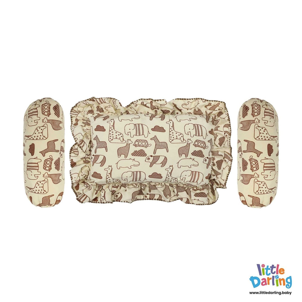 Pillow Set PK of 3 Animal Print | Little Darling - Zubaidas Mothershop