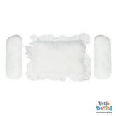 Pillow Set PK of 3 cherry Embroidery | Little Darling - Zubaidas Mothershop