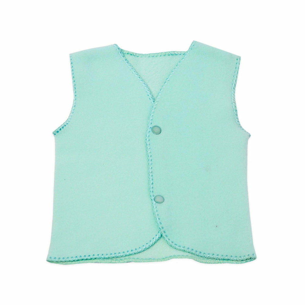 Pollar Vest Sleeveless Green | Little Darling - Zubaidas Mothershop