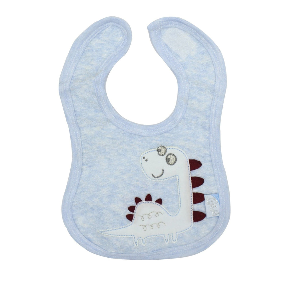 Waterproof Bibs Animal Design Blue - Zubaidas Mothershop