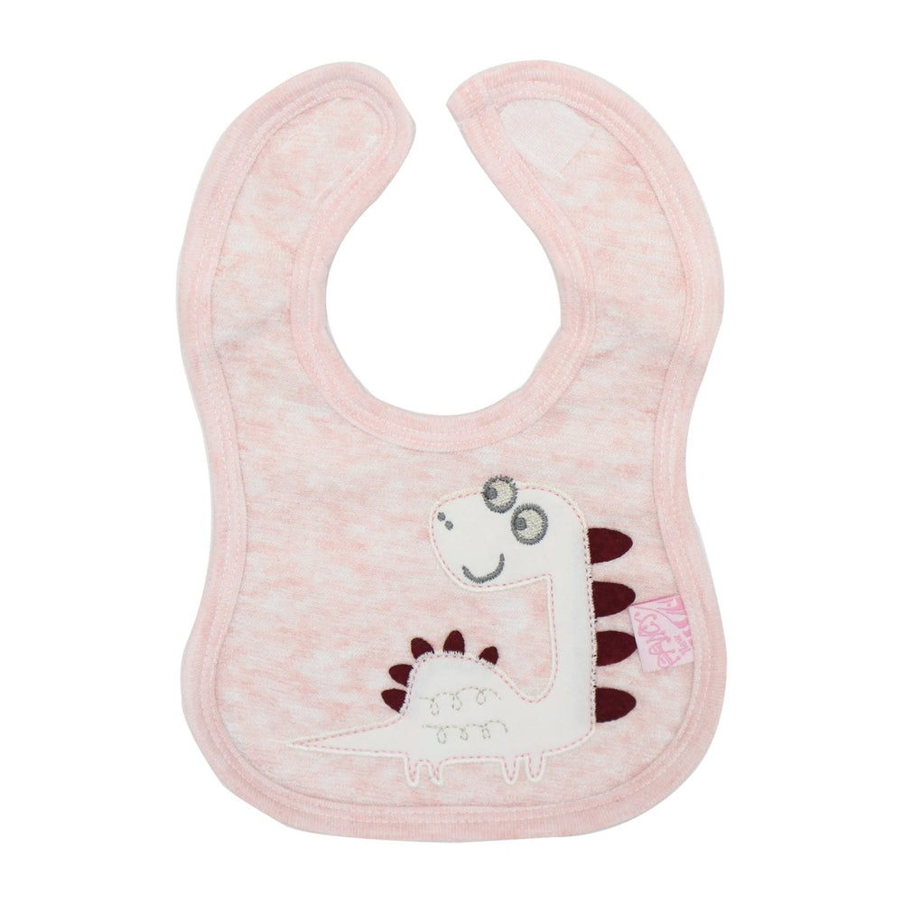 Waterproof Bibs Animal Design Pink - Zubaidas Mothershop