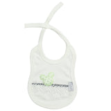 Waterproof Bibs Bear Design White - Zubaidas Mothershop