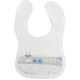 Waterproof Bibs Cat Design White - Zubaidas Mothershop