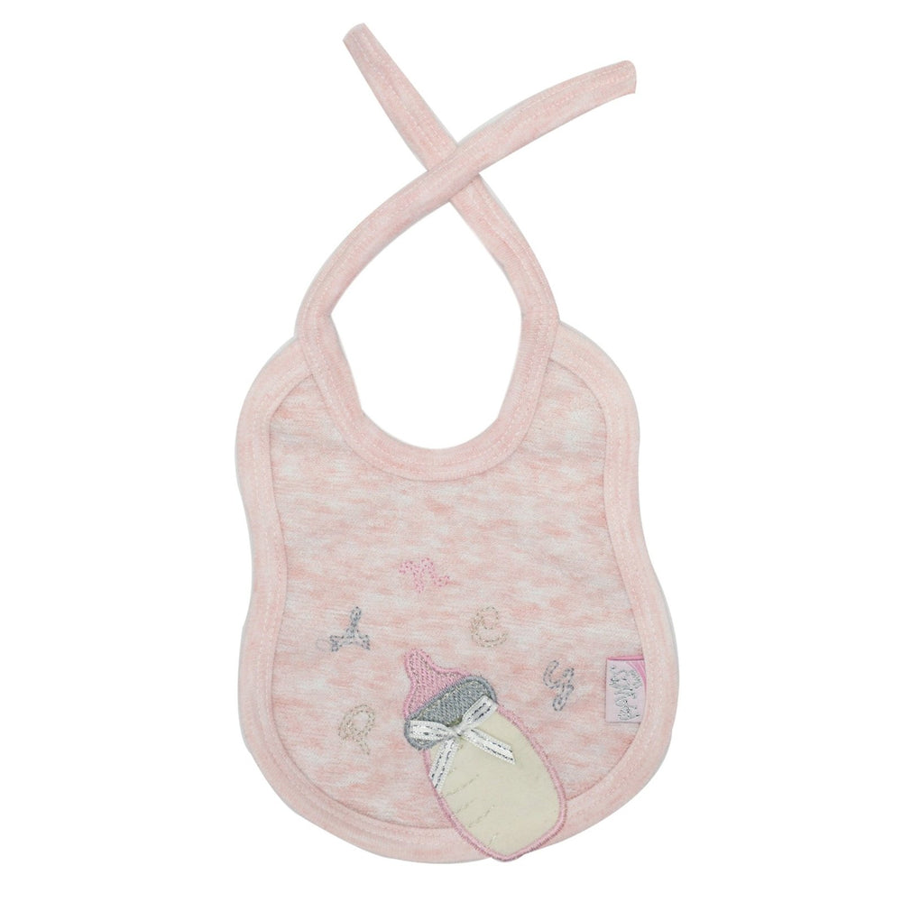 Waterproof Bibs Feeder Design Pink - Zubaidas Mothershop