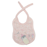 Waterproof Bibs Feeder Design Pink - Zubaidas Mothershop