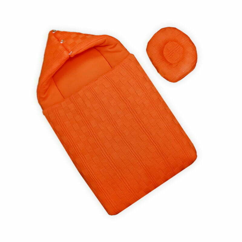 Woolen Carry Nest Orange Color by Little Darling
