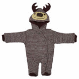 Woolen Romper Brown Deer Series | Little Darling - Zubaidas Mothershop