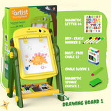 Kids Magnetic Drawing Board Easel