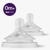 Avent Philips Natural Response 0m+Nipple PK 2