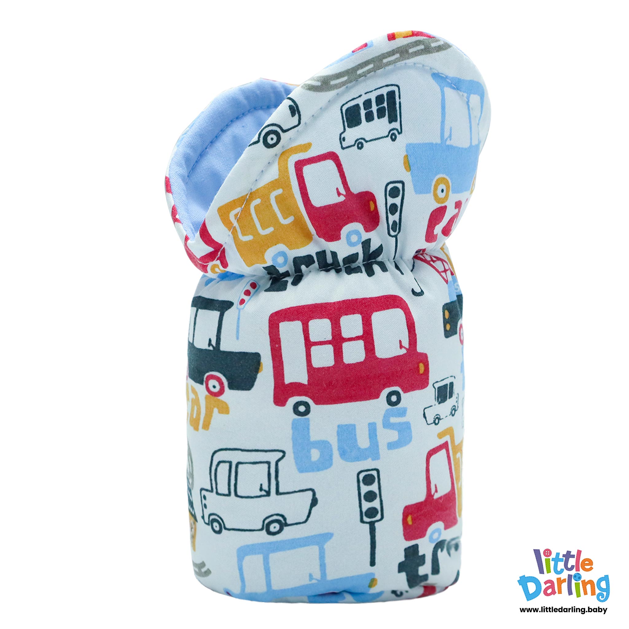 Baby Feeder Cover Truck & Car Print by Little Darling