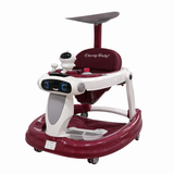 Robot Baby Walker with Canopy and Activity Tray