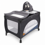 Baby Playard with Bassinet, Canopy and Padded Sleep Bed