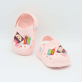 Baby Crocs Cute Girl Character Pink Color