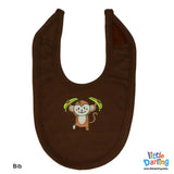 8 Pcs Gift Set Monkey & Cloud Monkey Embroidery | Little Darling