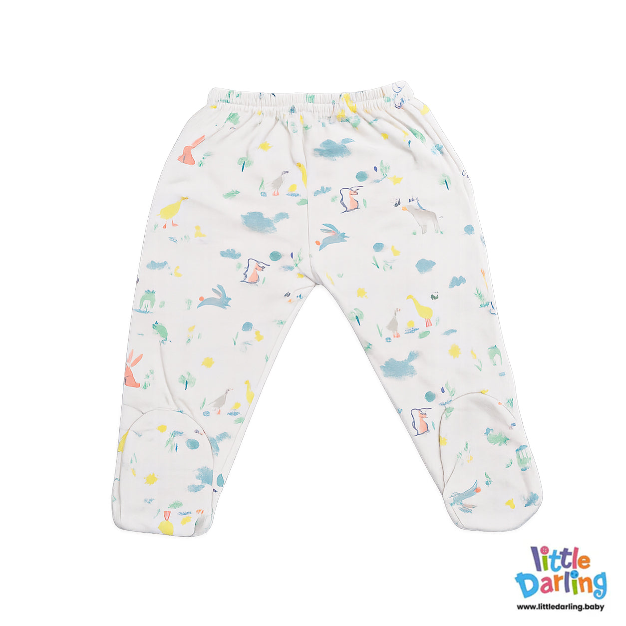 4 Pcs Newborn Gift Set Yellow Color by Little Darling