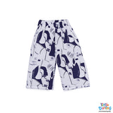 Stylish Boys White Printed Shirt and Shorts Set