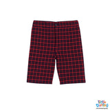 Stylish Boys Red Check Shirt and Shorts Set