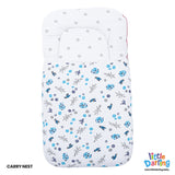 Baby Gadda Set 7 Pcs Floral & Polka Dots Print | Little Darling