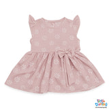 Baby Girls Pink Floral 2 Pcs Outfit