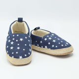 Baby Sneaker Blue Color Star Print