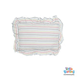 Baby Head Pillow Set PK Of 3 Truck & Car Stripes | Little Darling