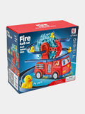 Musical Fire Truck Duck Track Toy