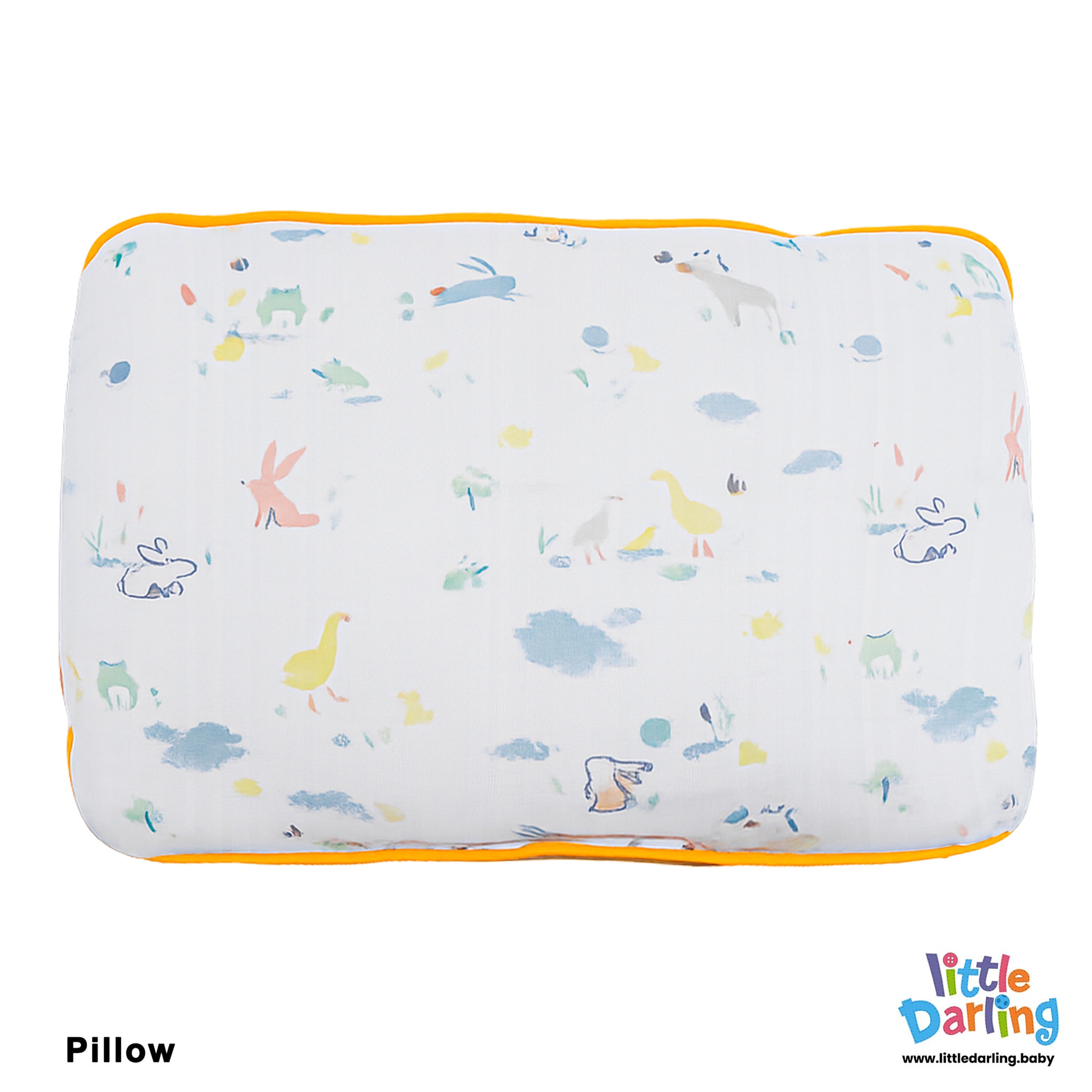 Baby Gadda Set 7 Pcs Birds and Clouds Print by Little Darling