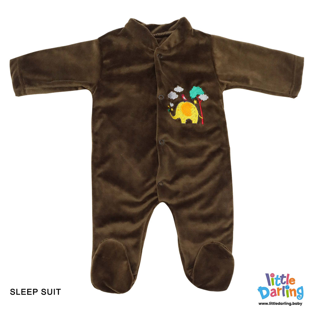 8 Pcs Gift Set Animal Print Brown Color | Little Darling